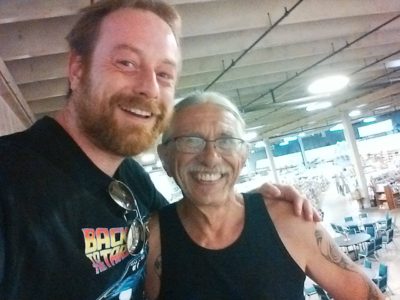 Me with Chuck Rozanski, Owner of Mile High Comics!