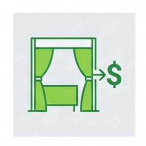 Budget Booth (10'x10'. one chair one 8' table) May 9, 2026